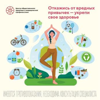 Откажись от вредных привычек - укрепи свое здоровье Откажись от вредных привычек - укрепи свое здоровье